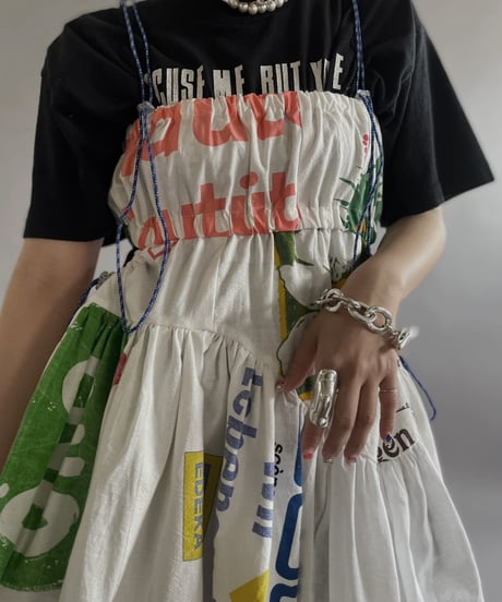 【RE;CIRCLE】RE Eco-Friendly Bag Code Camisole Middle One-piece / 240516-033