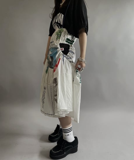 【RE;CIRCLE】RE Eco-Friendly Bag Code Camisole Middle One-piece / 240516-031