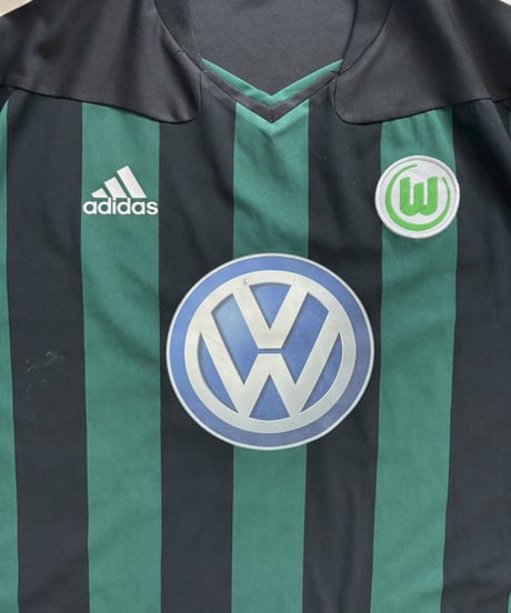 【USED】 10~11's adidas VfL Wolfsburg Soccer Shirt / 260530-024