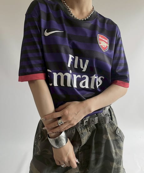 【USED】 Nike 12~13's Arsenal Soccer Shirt / 250712-012