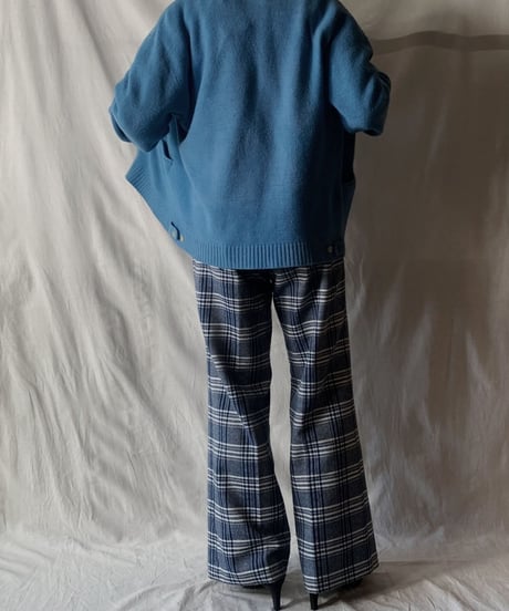 【USED】 Acrylic Knit Cardigan⑤ /210303-009
