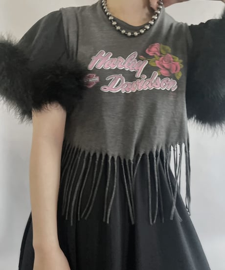 【USED】 HARLEY-DAVIDSON Fringe Tank Top / 230430-004