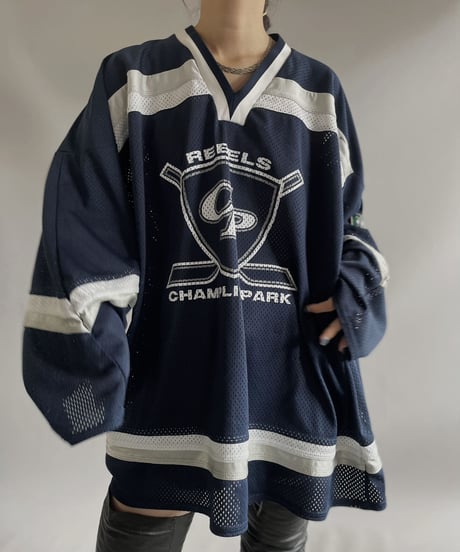 【USED】  L/S CHAMPLIN PARK Mesh Game  Shirt ②/ 231014-030