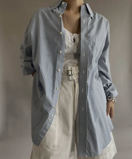 【USED】 Brooks Brothers L/S Strip Shirt /230608-005