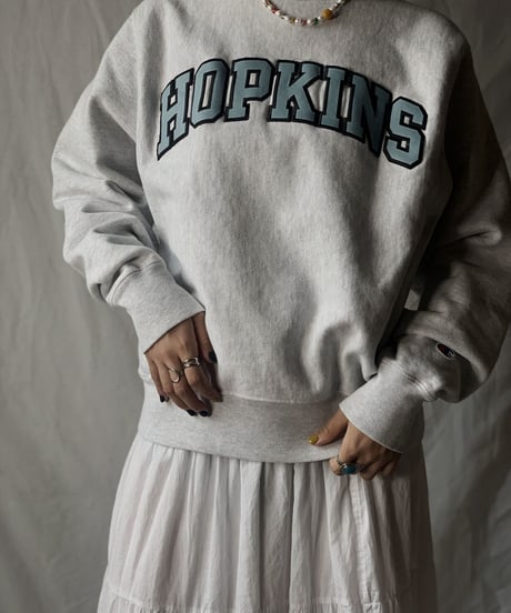 【USED】  Champion Reverse Weave Sweat HOPKINS/210516-006