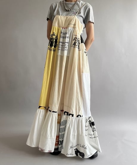【RE;CIRCLE】RE Eco-Friendly Bag Camisole Long One-piece / 240905-015
