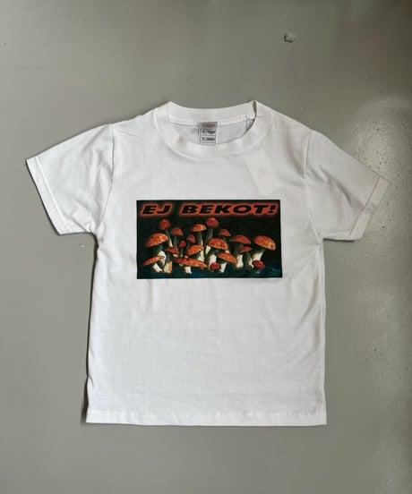 【USED】 RESIZED 90s FRUIT OF THE LOOM EJ BEKOT! T-Shirt / 250830-008