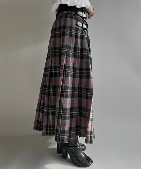 【RE;CIRCLE】 RE Kilt Long Skirt / 250102-007