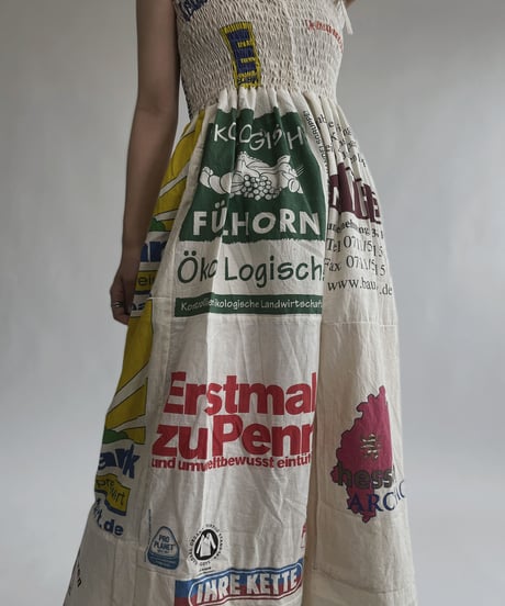 【RE;CIRCLE】 RE Eco-Friendly Bag Camisole One-piece / 220804-027