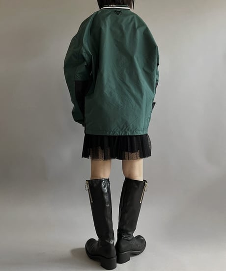 【Mashup Products】 Silk Screen Nylon Pullover Top/  240217-004