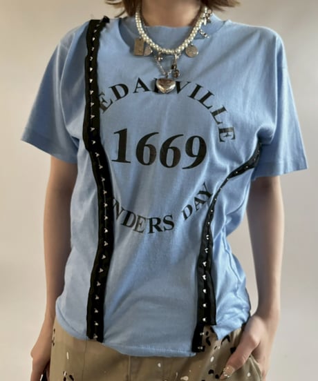 【RE;CIRCLE】 RE Hock Tape T-Shirt  / 250828-004