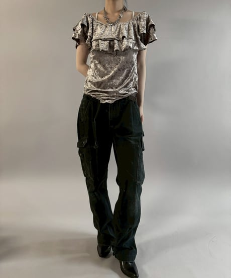 【USED】 Carhartt Ripstop Cargo Pocket Double Knee Pants /260307-009