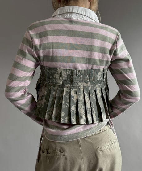 【RE;CIRCLE】 RE Military Camouflage Wrap Skirt / 260226-006
