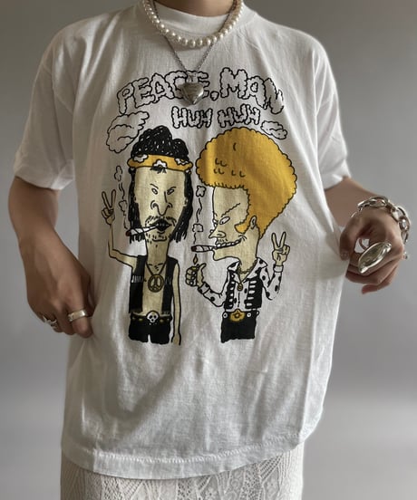 【USED】  80~90's PEASE MAN T-Shirt /240810-012