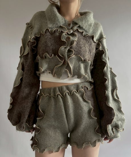 【RE;CIRCLE】 RE Mellow Mohair Knit Set up/ 251127-001