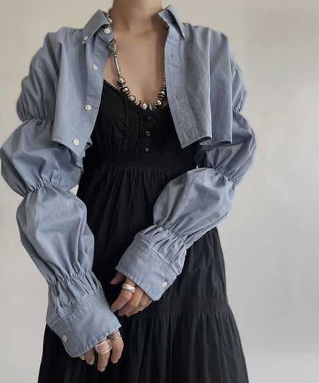 【RE;CIRCLE】 RE Puff Sleeved Shirt / 220630-009