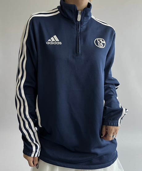【USED】 adidas SCHALKE Jersey Top /240921-008