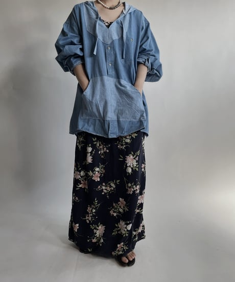 【USED】 Flower Printed One-piece / 220423-027