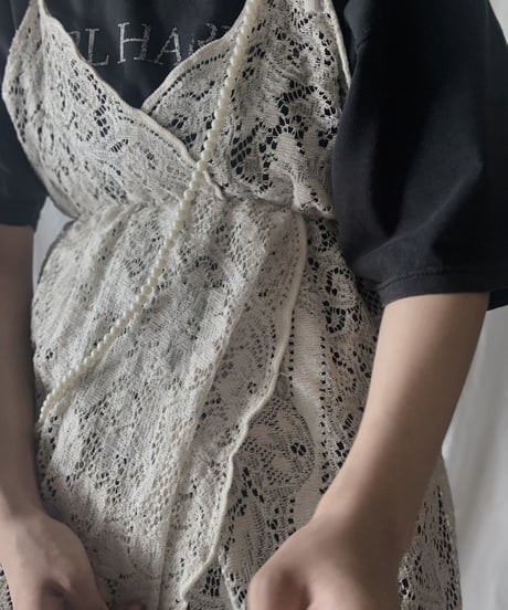 【RE;CIRCLE】 RE Lace N/S One-piece⑦/210714-011