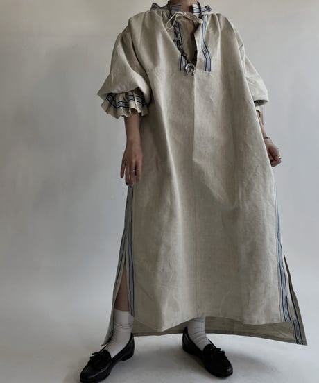【RE;CIRCLE】RE EURO Table Cloth One-piece Blue / 220512-006