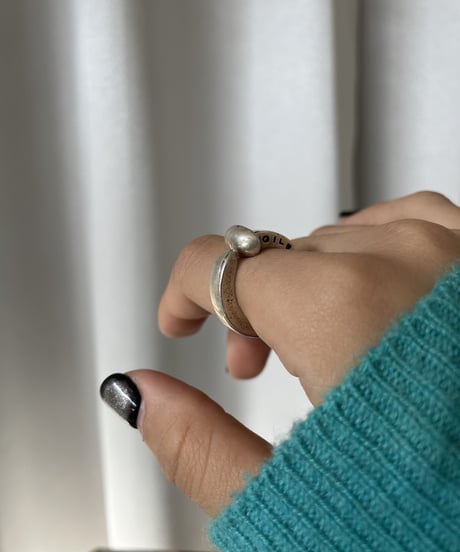 【USED】 Giles & Bro Silver Ring / 221217-046