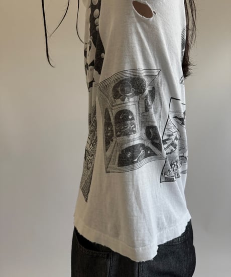 【USED】 Made in USA 90's SOFTEE M.C. ESCHER T-Shirt /250621-028