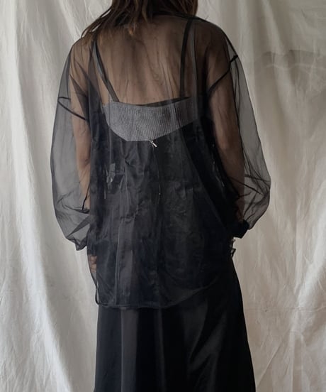 【USED】  See-through Top①/210506-034