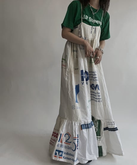 【RE;CIRCLE】 RE Eco-Friendly Bag Camisole One-piece / 220804-031