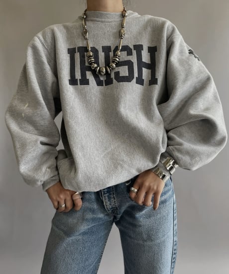 【USED】  'IRISH' Sweat Shirt / 220917-007
