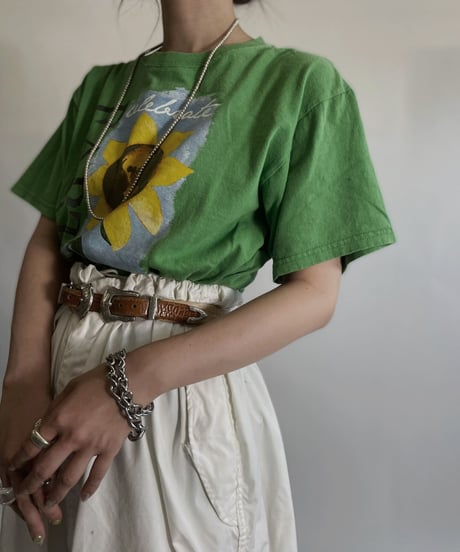 【USED】 Short Sleeved T-shirt "Earth Day" /220716-003