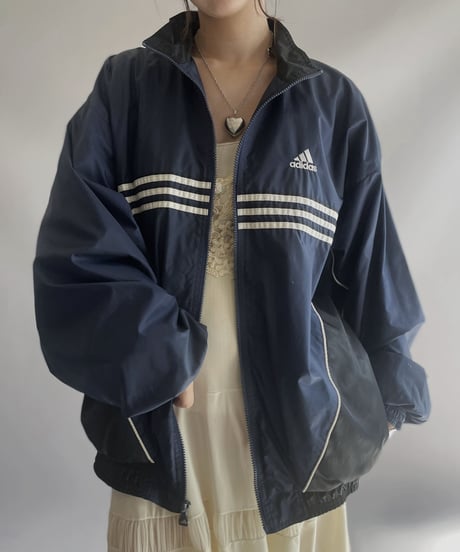 【USED】 adidas Nylon Jacket  / 231125-025