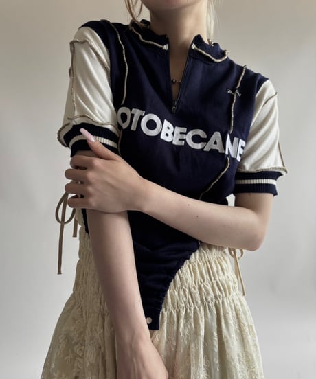 【RE;CIRCLE】 RE Mellow S/S Knit Leotard Top/ 250710-018
