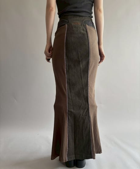 【USED】 DAWANG Design Long Skirt/251004-005