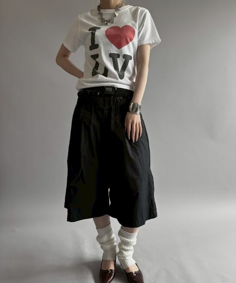 【USED】 RESIZED FRUIT OF THE LOOM I♡LV T-Shirt / 260627-013