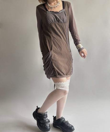 【USED】 L/S design One-Piece  /250906-016