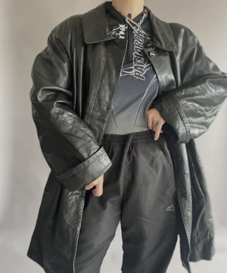 【USED】 Conbipel Leather Jacket / 230218-003