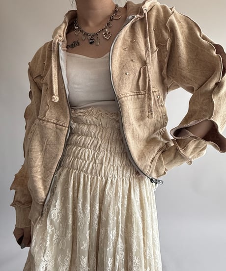 【RE;CIRCLE】 RE Mellow Zip Up Parka /  250327-010