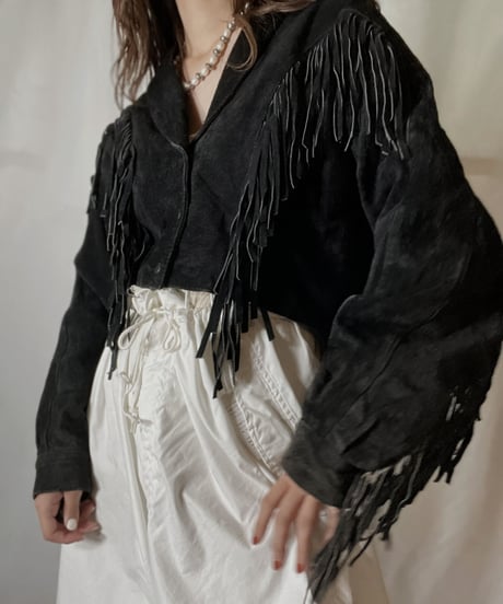 【USED】  Suede Jacket②/211110-031