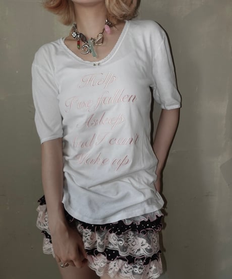 【RE;CIRCLE】 Re Embroidered T-Shirt /  250724-004