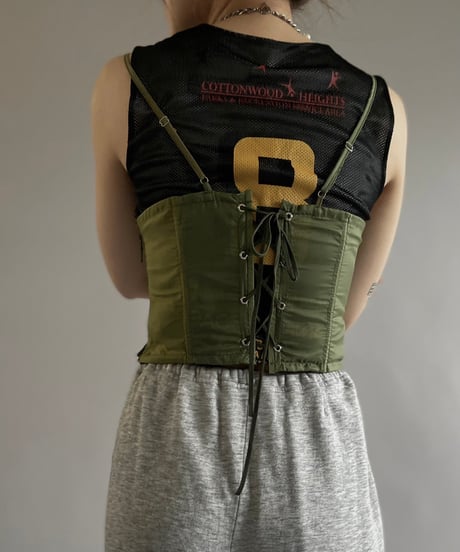 【USED】 Made in USA adidas Mesh Game Tank Top Reversible /240718-013