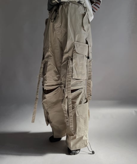 【USED】 Techno Pants (Beige) / 230119-001