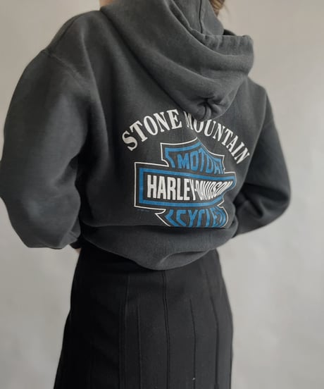 【USED】 Harley Davidson Hoodie Sweat Shirt / 230128-010