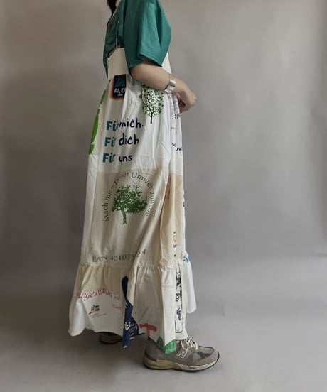 【RE;CIRCLE】RE Eco-Friendly Bag Camisole Long One-piece / 230525-010