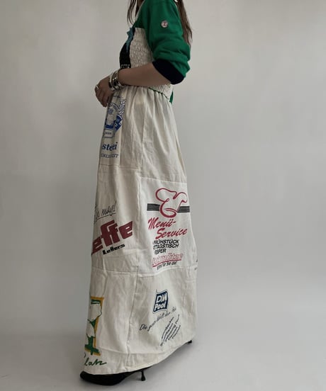 【RE;CIRCLE】 RE Eco-Friendly Bag Shirring One-piece / 220825-013