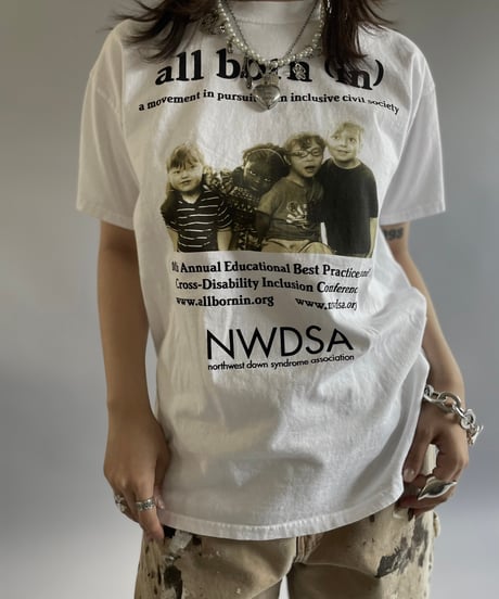【USED】 NWDSA Person T-Shirt  /240615-030