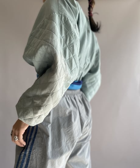 【USED】 Made From Vintage Material Zipup Top / 221217-006