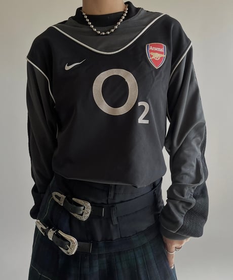 【USED】Nike ARSENAL L/S Soccer Shirt /250206-005