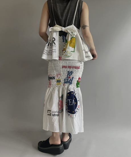【RE;CIRCLE】RE Eco-Friendly Bag Camisole Bustier / 230622-007