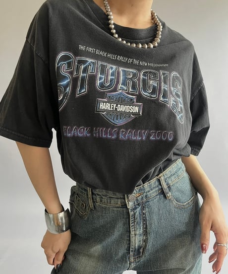 【USED】Made in USA HARLEY DAVIDSON T-Shirt /240824-038