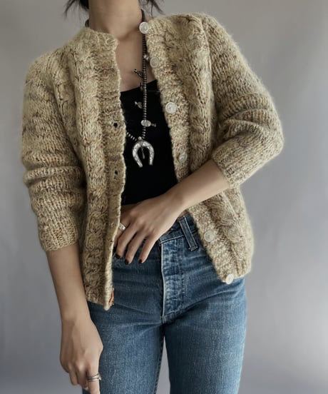 【USED】  Knit Cardigan / 221029-003
